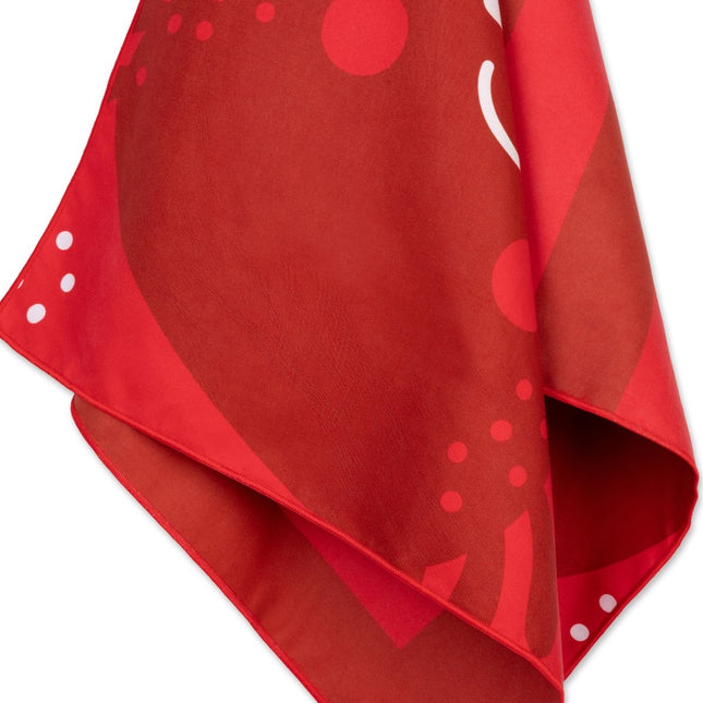 Swim Essentials Oh Crab Red Beach Towel - Babywinkel - 8721197417328