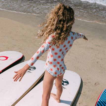 Swim Essentials UV Badpak Lange Mouwen Floral Love koop je bij Babywinkel
