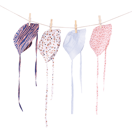 Swim Essentials Zonnehoedje Baby Strepen Lichtblauw - Swim Essentials - Babywinkel - 7432233967929