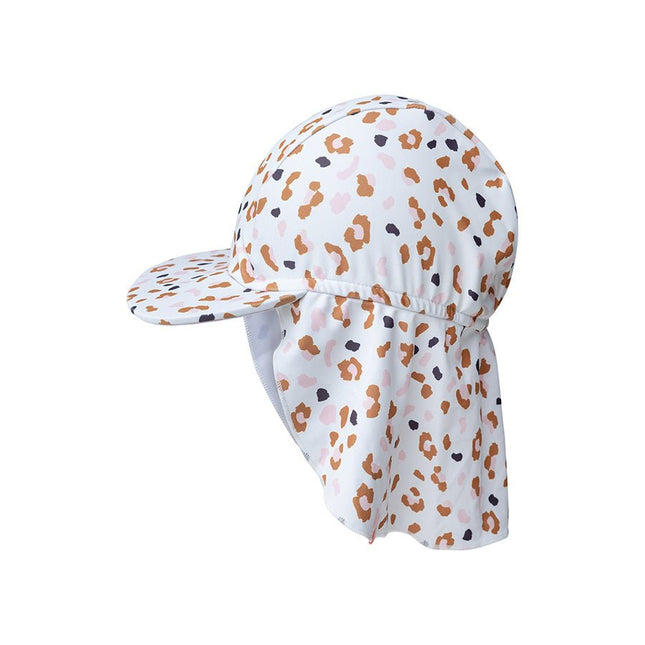 Swim Essentials Zonnehoedje Baby Uv Kaki Leopard Neck Protection - Swim Essentials - Babywinkel - 7432233967967