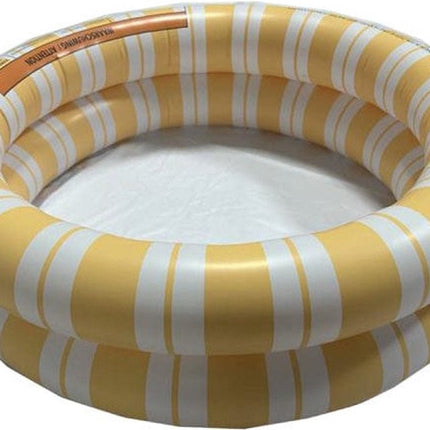 Swim Essentials Zwembad Baby Orange Striped 60cm - Swim Essentials - Babywinkel - 7432234236208
