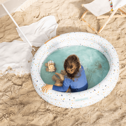 Swim Essentials Zwembad Kind Blauw Wit 1M - Swim Essentials - Babywinkel - 7432233953915
