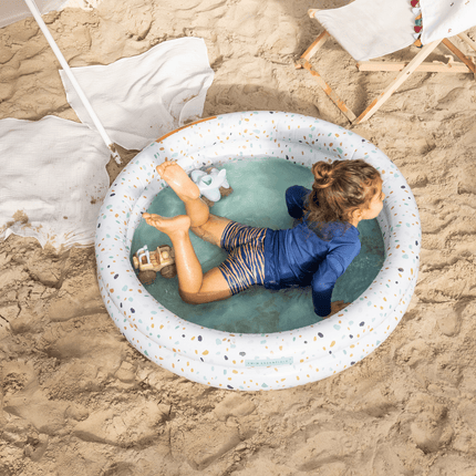 Swim Essentials Zwembad Kind Blauw Wit 1M - Swim Essentials - Babywinkel - 7432233953915