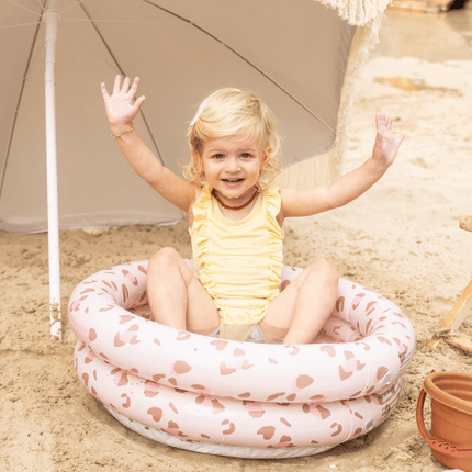 Swim Essentials Zwembad Kind Luipaard Roze Pool 60Cm - Swim Essentials - Babywinkel - 7432233946955