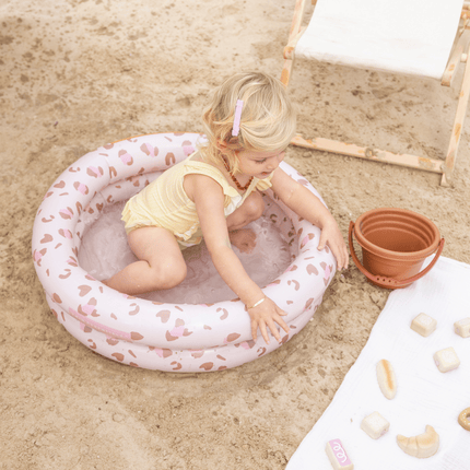 Swim Essentials Zwembad Kind Luipaard Roze Pool 60Cm - Swim Essentials - Babywinkel - 7432233946955