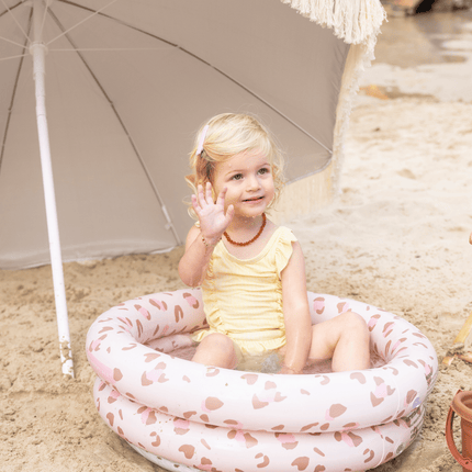 Swim Essentials Zwembad Kind Luipaard Roze Pool 60Cm - Swim Essentials - Babywinkel - 7432233946955
