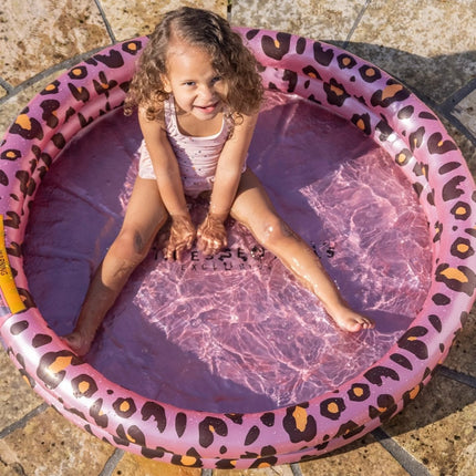 Swim Essentials Zwembad Kind Panterprint Rose Goud 1M - Swim Essentials - Babywinkel - 7432233944937