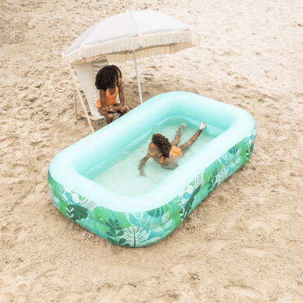 Swim Essentials Zwembad Kind Tropisch Blauw Groen 2,11M - Swim Essentials - Babywinkel - 7432233951973