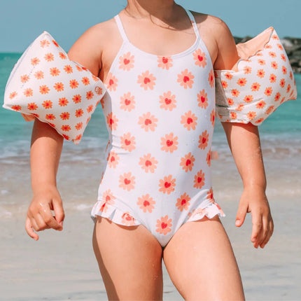 Swim Essentials Zwembandjes Flower Hearts 0 - 2 Years koop je bij Babywinkel