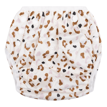 Swim Essentials Zwemluier Panterprint Kahki - Swim Essentials - Babywinkel - 7432233946924
