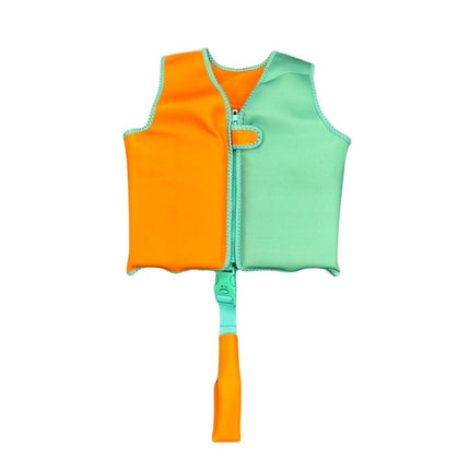 Swim Essentials Zwemvest Orange Green 3 - 6 Years - Swim Essentials - Babywinkel - 7432234167175