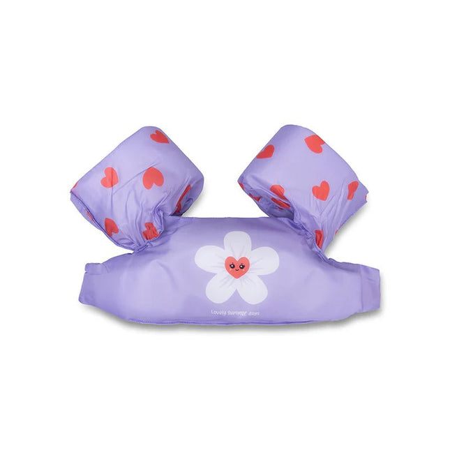 Swim Essentials Zwemvest Puddle Jumper Flower Hearts 2 - 6 Jaar koop je bij Babywinkel