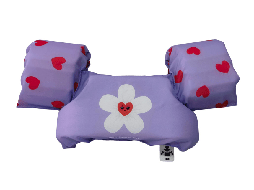 Swim Essentials Zwemvest Puddle Jumper Flower Hearts 2 - 6 Jaar koop je bij Babywinkel