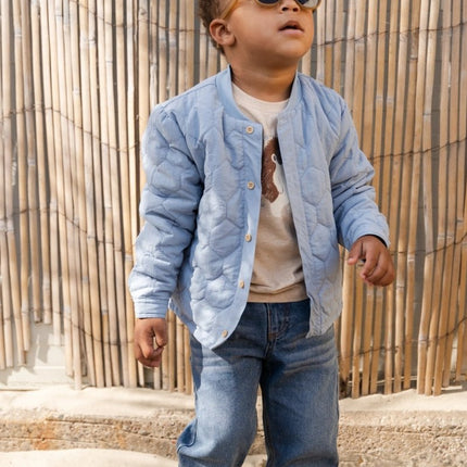 T-shirt korte mouw Biscuit melange koop je bij Babywinkel