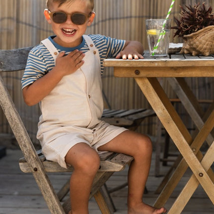 T-shirt korte mouw Indigo Sand Stripe koop je bij Babywinkel
