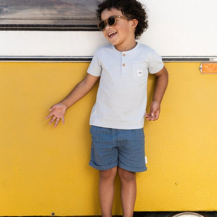 T-shirt korte mouw Light Blue koop je bij Babywinkel