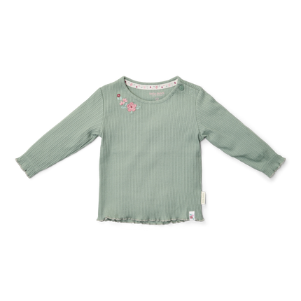 T- shirt lange mouw Garden Green