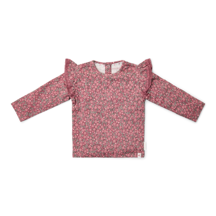T- shirt lange mouw Rouge Flower