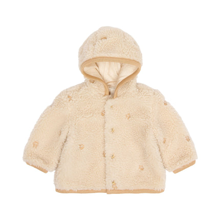 Little Dutch Baby Vestje Teddy Sand Paws