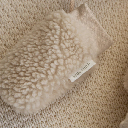 Little Dutch Babyhandschoenen Teddy Sand Flowers