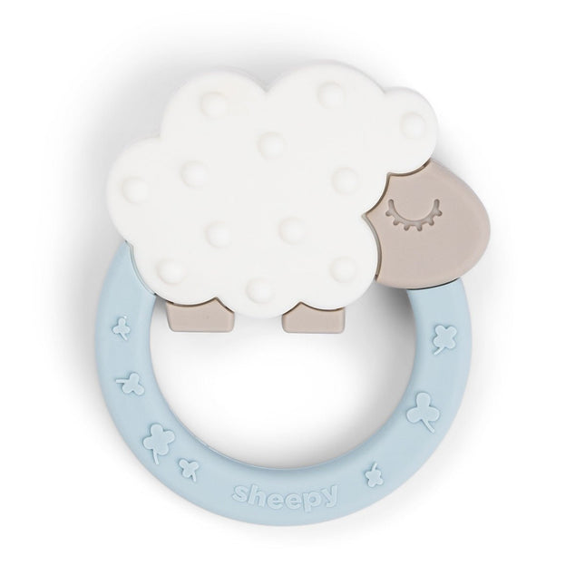 Done by Deer Bijtring Sheepy Blauw koop je bij Babywinkel