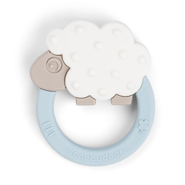 Done by Deer Bijtring Sheepy Blauw koop je bij Babywinkel