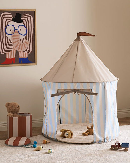 Tent stripe light blue koop je bij Babywinkel