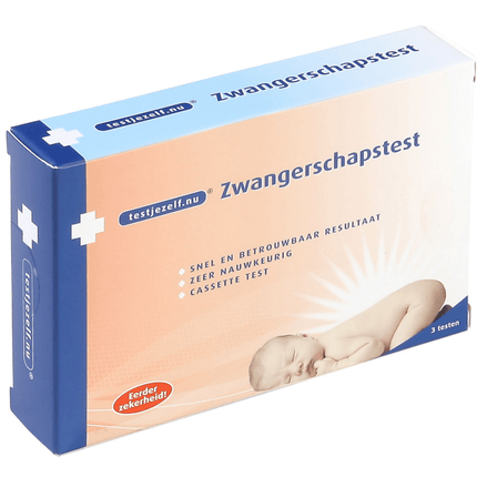 Testjezelf Zwangerschapstest 3st - Testjezelf - Babywinkel - 8718053780023