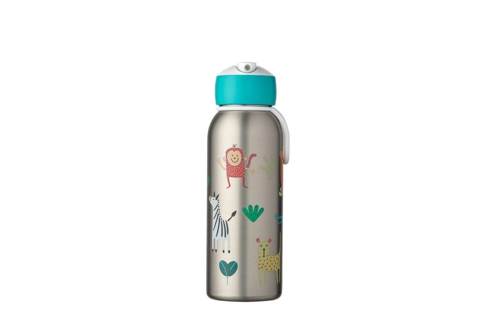 Thermosfles Flip - Up Campus 350ml Animal Friends - Babywinkel - 8720294005452