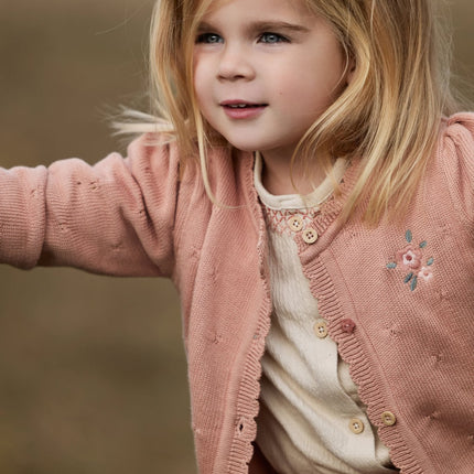 Little Dutch Baby Vestje Deep Pink
