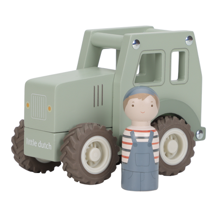 Little Dutch Houten Tractor