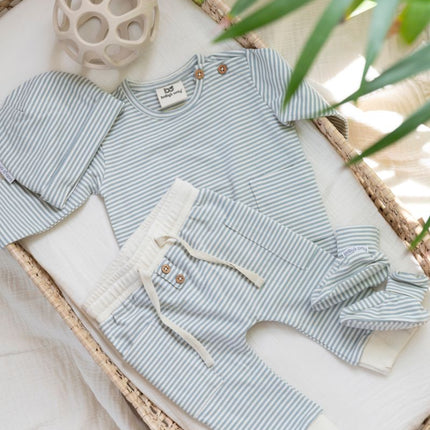 Truitje Stripe nordic blue - Babywinkel - 8721052103274