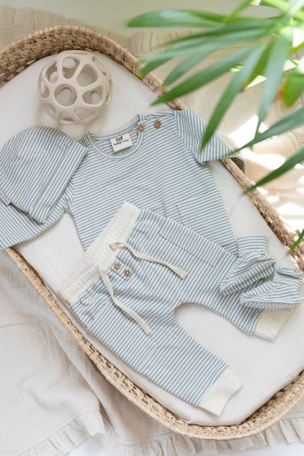 Truitje Stripe nordic blue - Babywinkel - 8721052103274