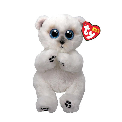 Ty Beanie Bellies Wuzzy Bear White 15cm - Babywinkel - 008421415007