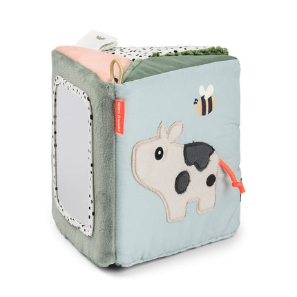 Uitklapbare sensorische spiegel Kleine boerderij Kleurenmix koop je bij Babywinkel