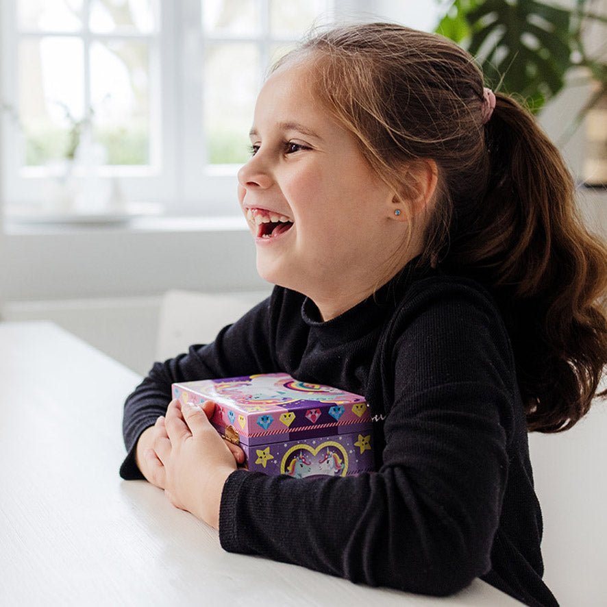 Maak je eigen eenhoorn sieradendoos set Maak je eigen eenhoorn sieradendoos set