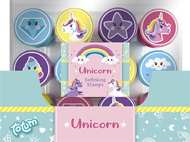 Unicorn Stempelset koop je bij Babywinkel