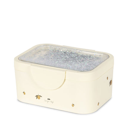 Konges Sløjd Lunchbox Glitter Lemon