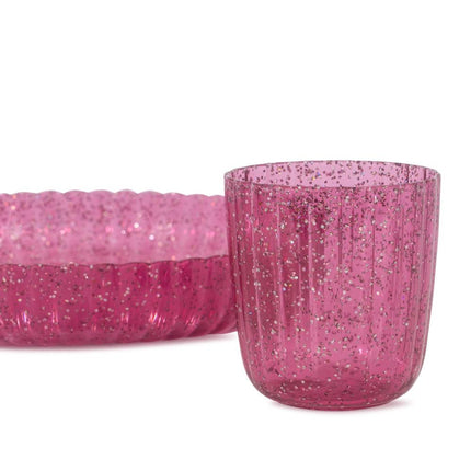 Konges Slojd Serviesset Glitter Sprakling Sangria 3St