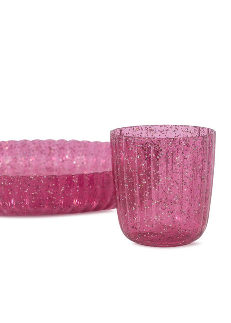 Konges Slojd Serviesset Glitter Sprakling Sangria 3St