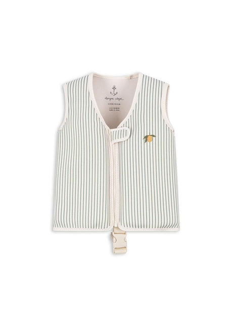 Konges Slojd Zwemvest Tea Stripe Lemon
