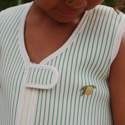 Konges Slojd Zwemvest Tea Stripe Lemon
