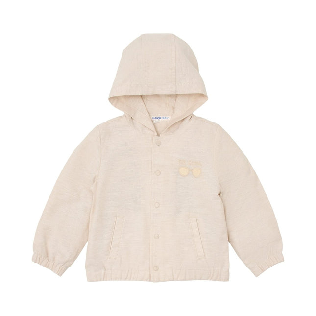 Vest met capuchon Sand koop je bij Babywinkel