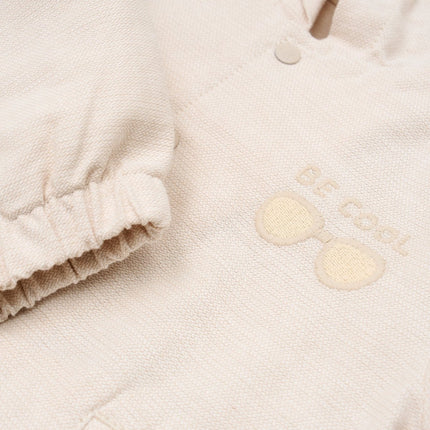 Vest met capuchon Sand koop je bij Babywinkel