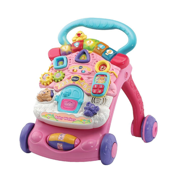 Vtech Loopwagen Baby Walker Roze koop je bij Babywinkel