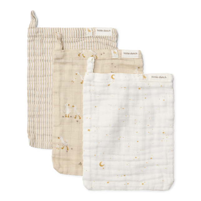 Washandjes set - Little Goose - Babywinkel - 8721122584927