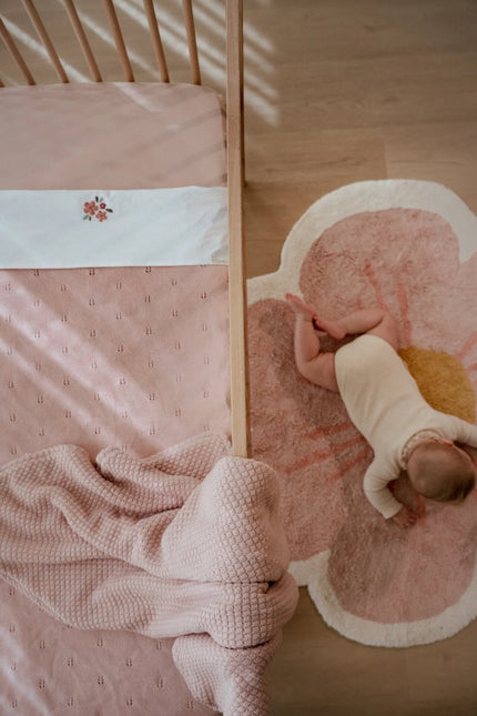 Little Dutch Wiegdeken Pure Blossom Gebreid koop je bij Babywinkel