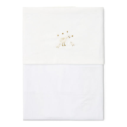 Wieglaken geborduurd - Little Goose - Babywinkel - 8721122584804