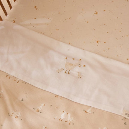 Wieglaken geborduurd - Little Goose - Babywinkel - 8721122584804