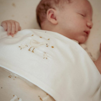Wieglaken geborduurd - Little Goose - Babywinkel - 8721122584804